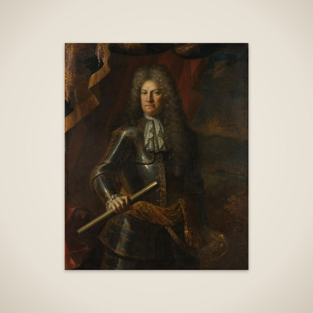 Portrait of Lieutenant-General Godard van Reede, Lord of Amerongen unframed print