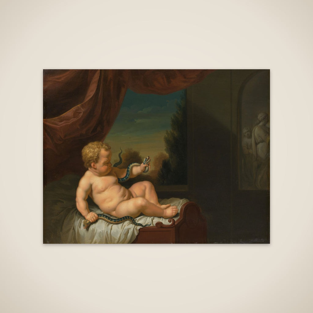 The Infant Hercules with a Serpent unframed print
