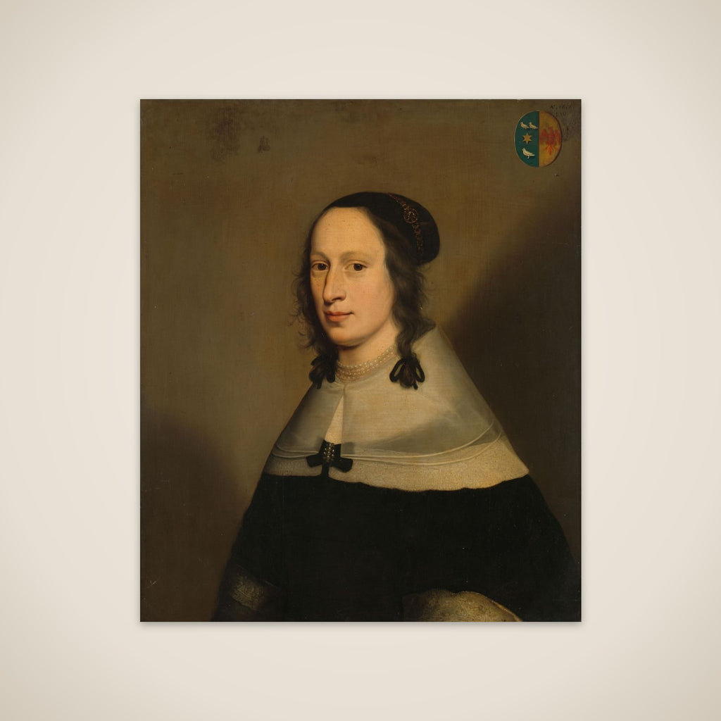 Portrait of Sophia van Overmeer (1608-1684) unframed print