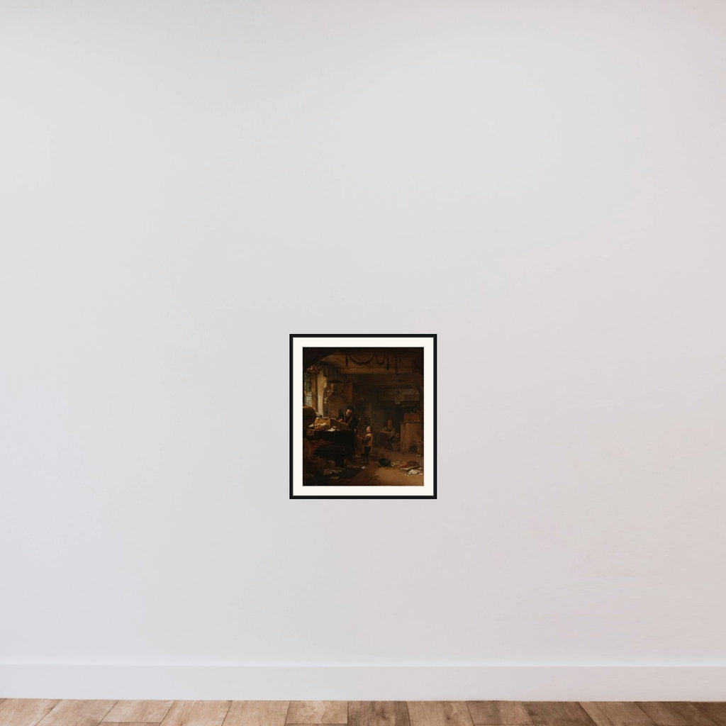 The Alchemist framed — shown to scale
