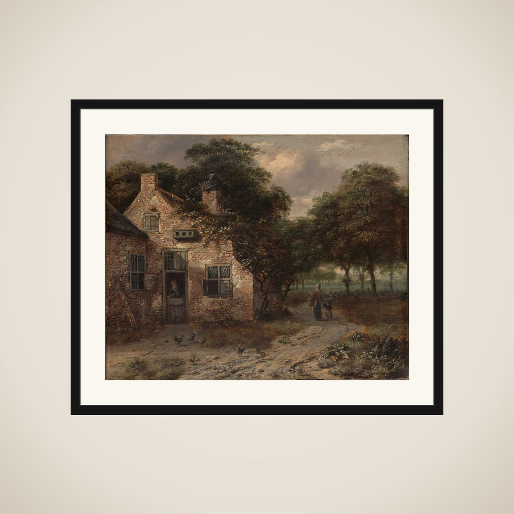 The Farmhouse framed