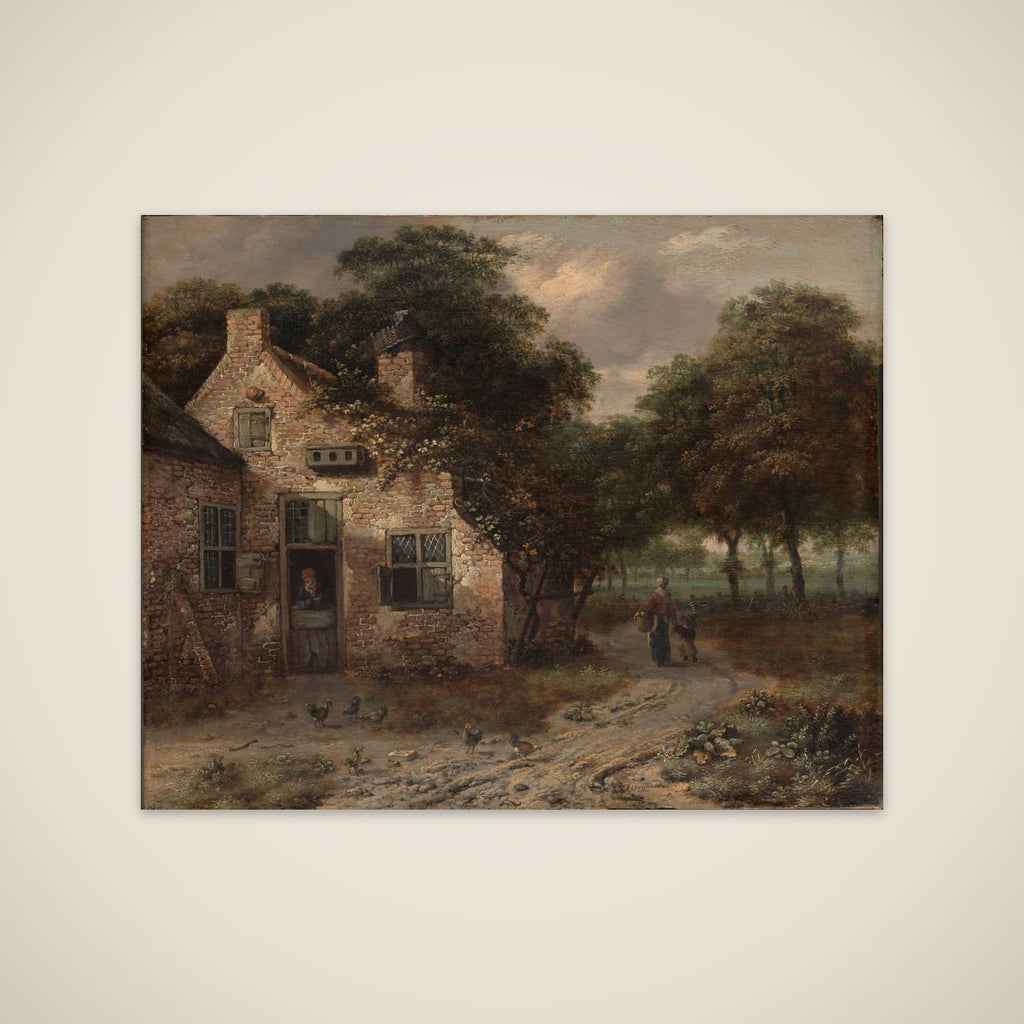 The Farmhouse unframed print
