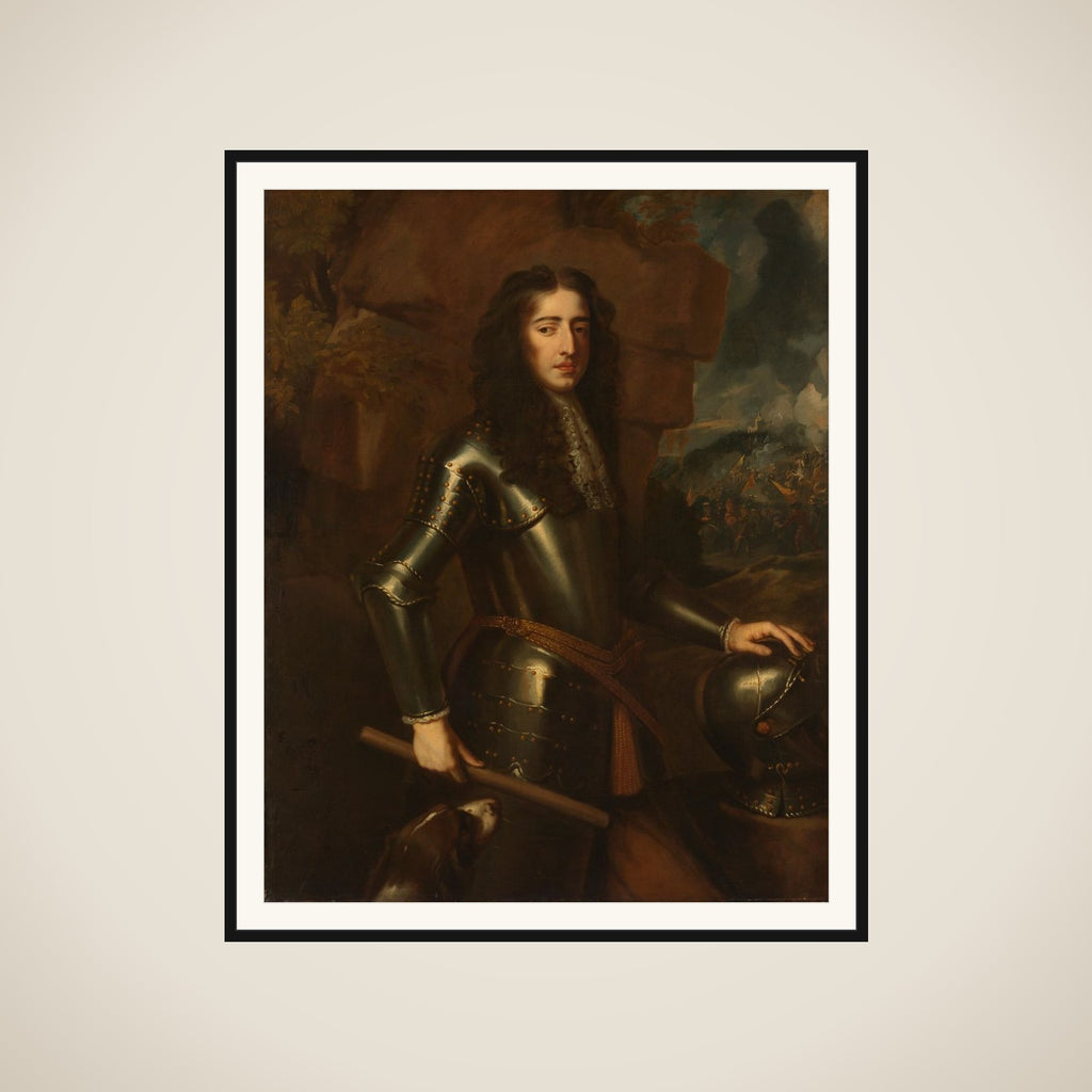 Portrait of William III (1650-1702), Prince of Orange framed