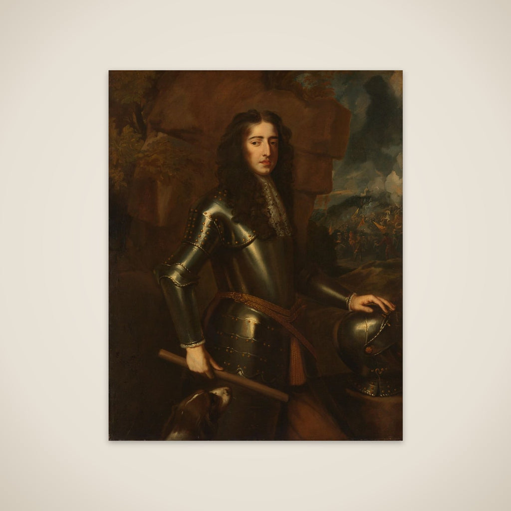 Portrait of William III (1650-1702), Prince of Orange unframed print