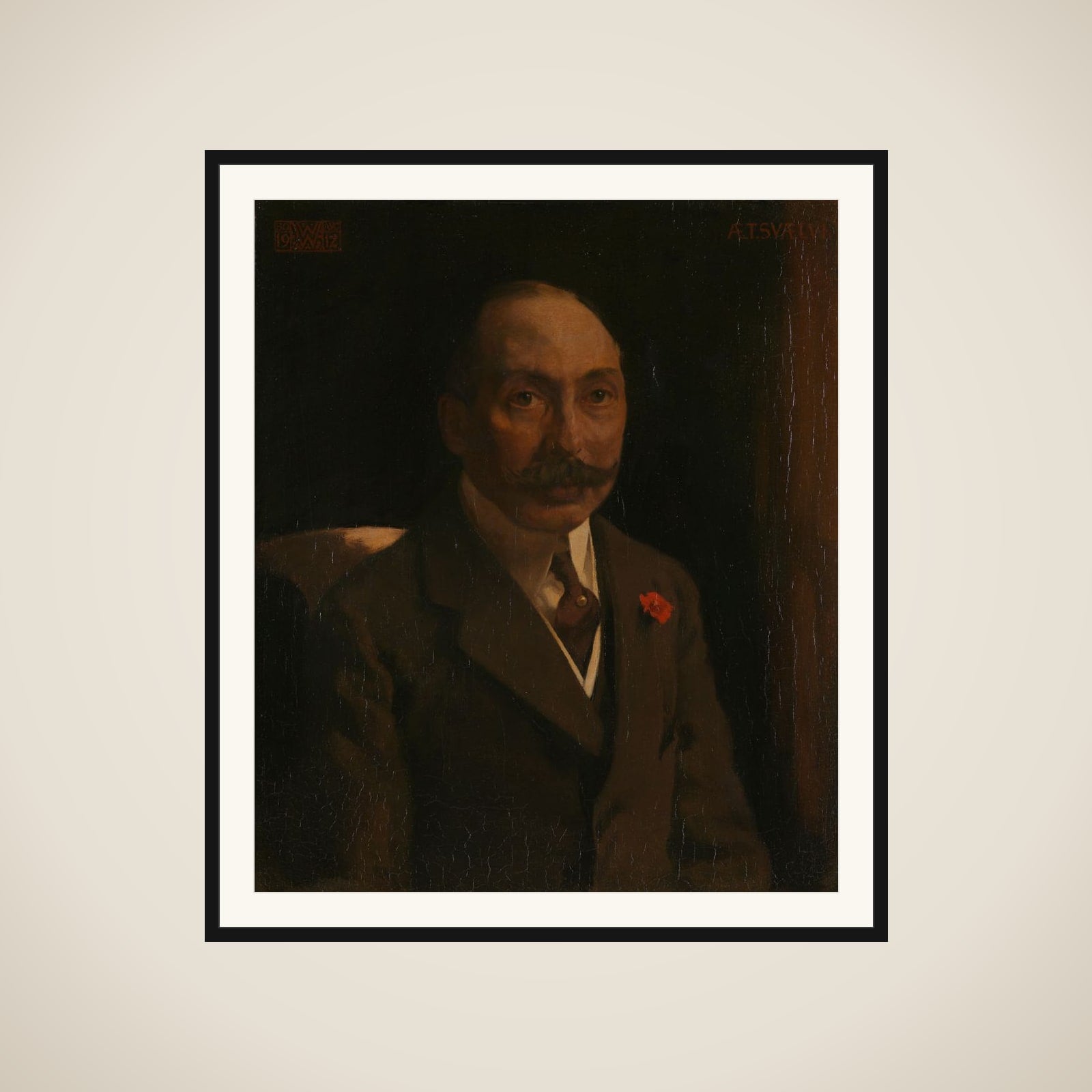 Andries van Wezel (1856-1921) framed