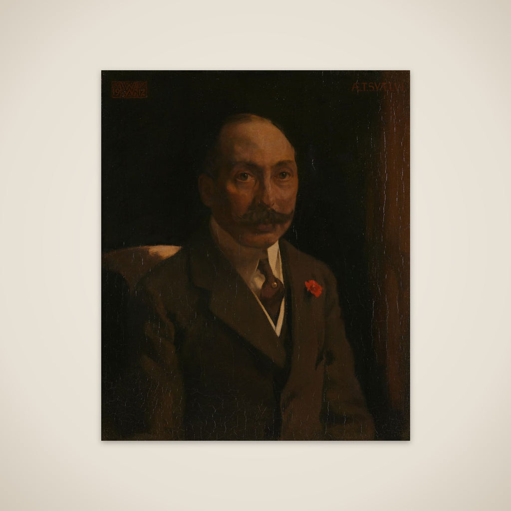 Andries van Wezel (1856-1921) unframed print
