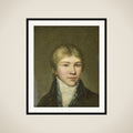 Portrait of Hendrik Arend van den Brink at the Age of Seventeen framed