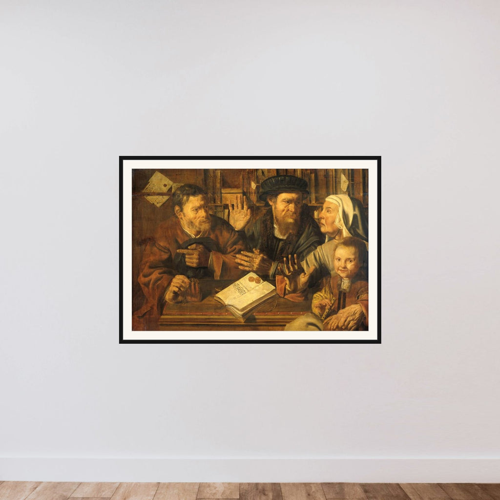 "Office of the Notary (Intendant's Office framed — shown to scale