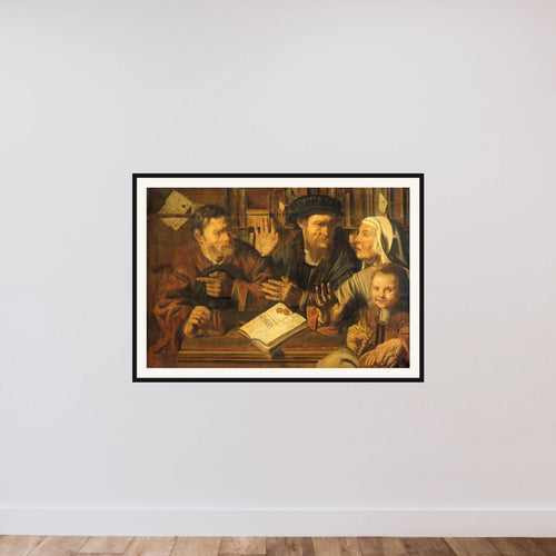 "Office of the Notary (Intendant's Office framed — shown to scale