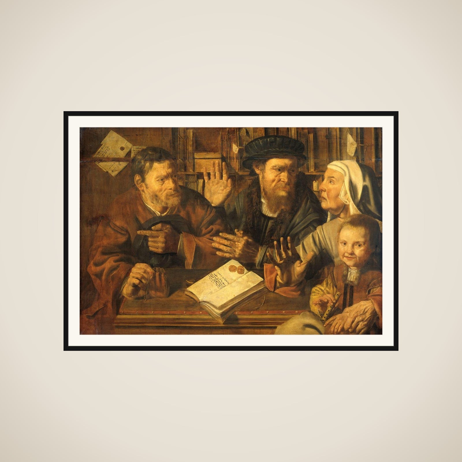 "Office of the Notary (Intendant's Office framed