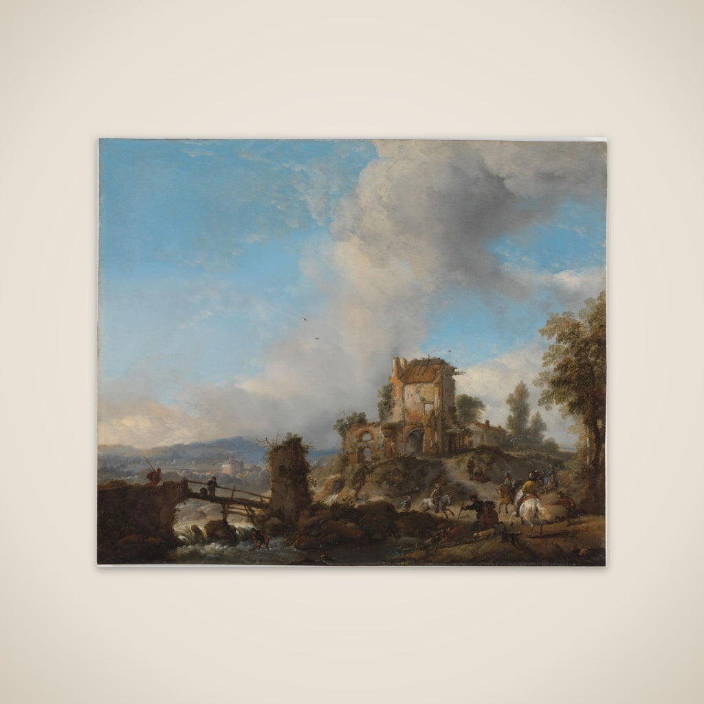 The Stag Hunt unframed print