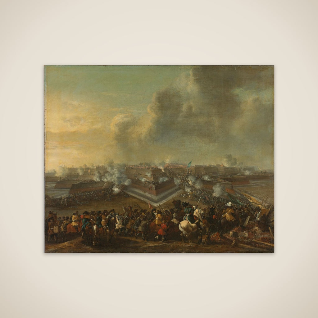 Assault on the Town of Coevorden, 30 December 1672 unframed print
