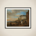 The Riding School framed