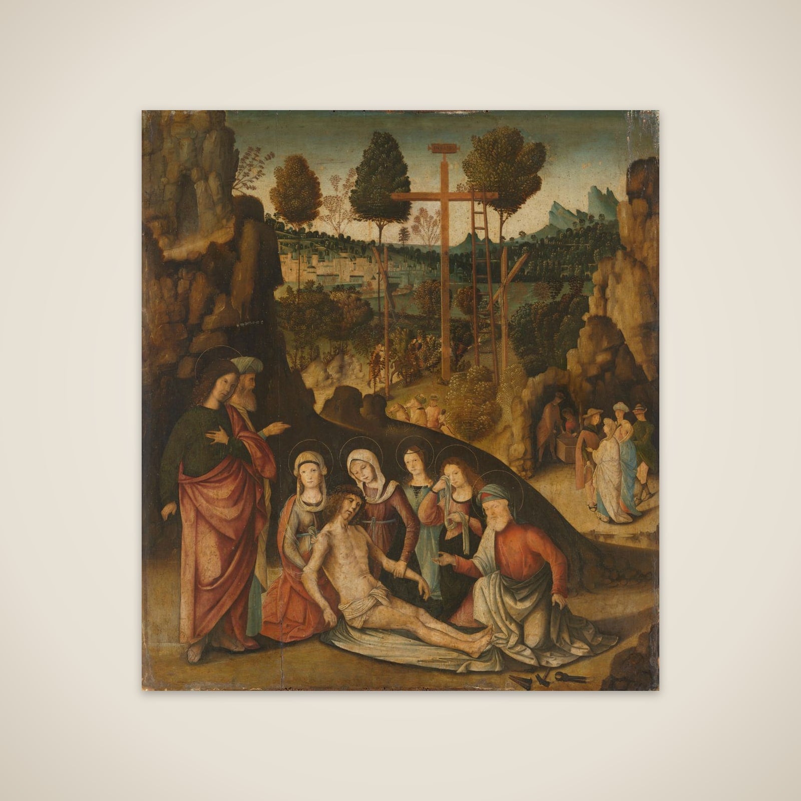 Lamentation of Christ unframed print