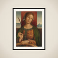Saint Catherine of Alexandria framed