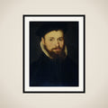 Portrait of a young Man framed