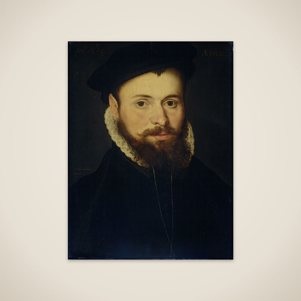 Portrait of a young Man unframed print