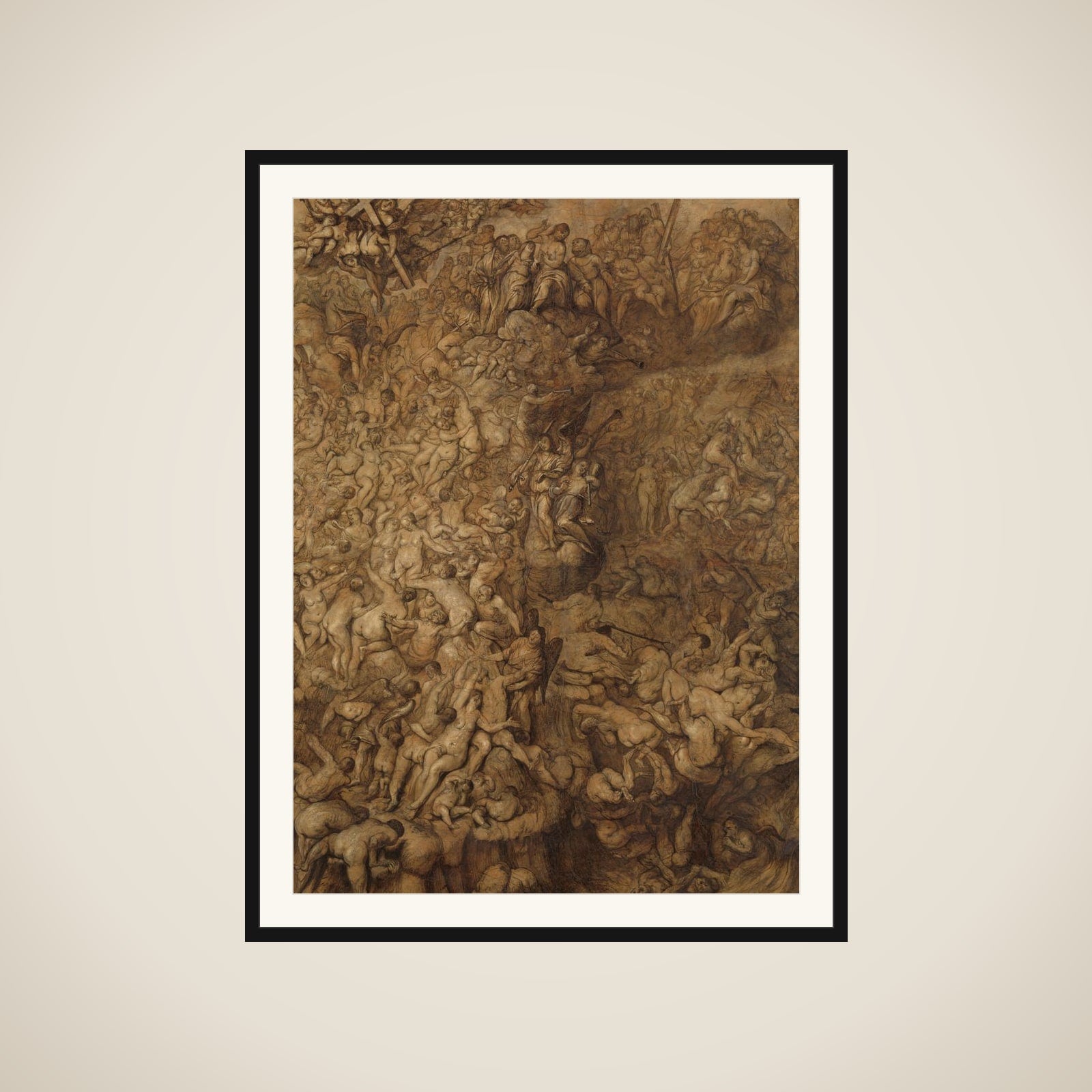 Last Judgement framed