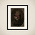 Elderly Man, Head and Shoulders framed