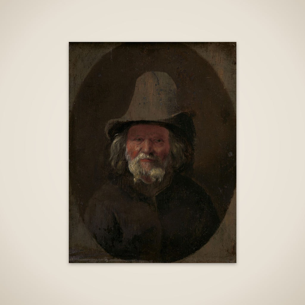 Elderly Man, Head and Shoulders unframed print