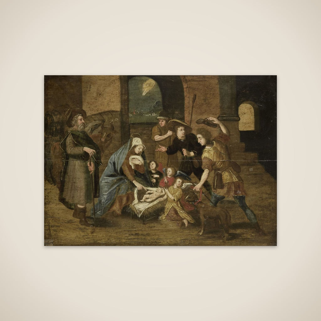 The Adoration of the Shepherds unframed print