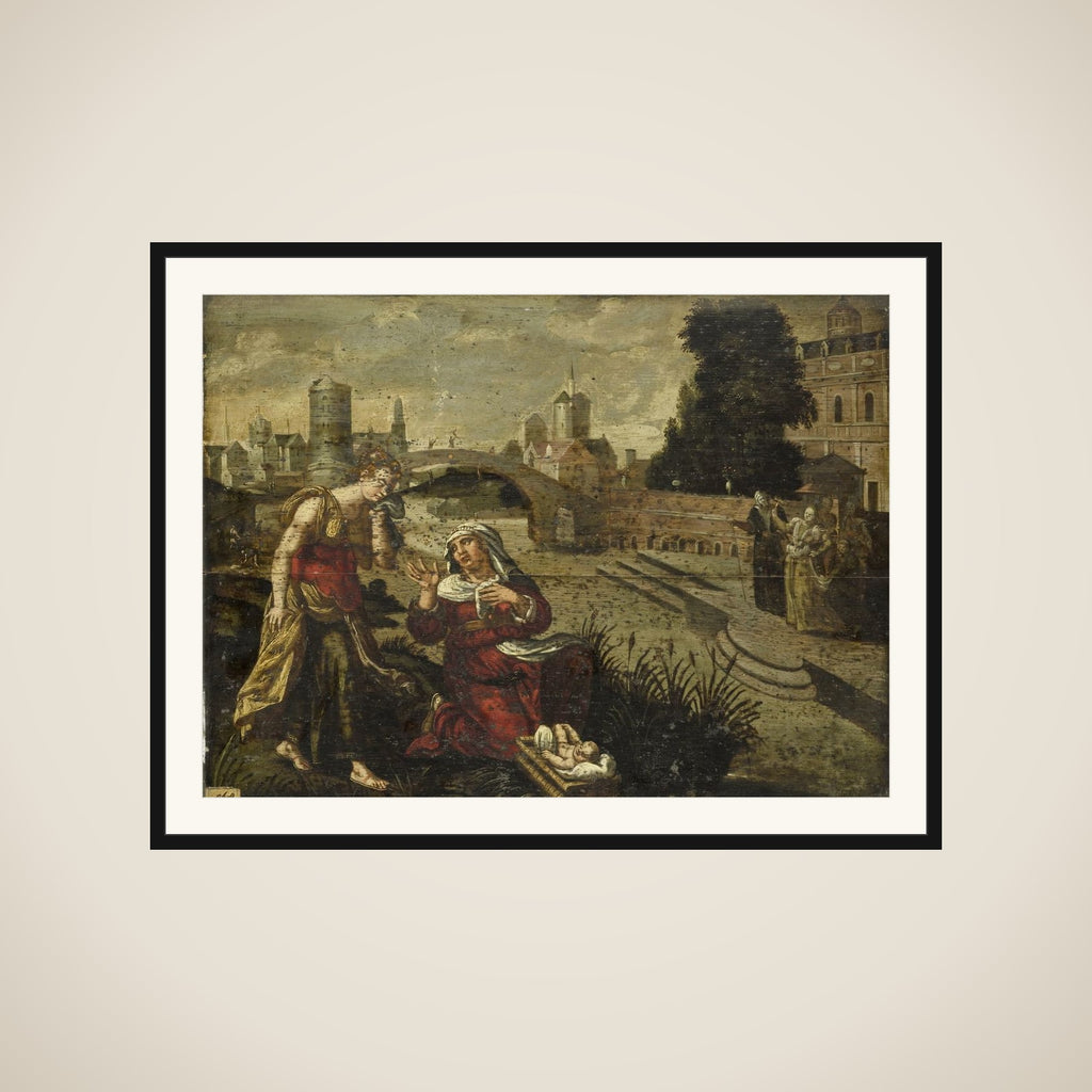 Finding of Moses framed