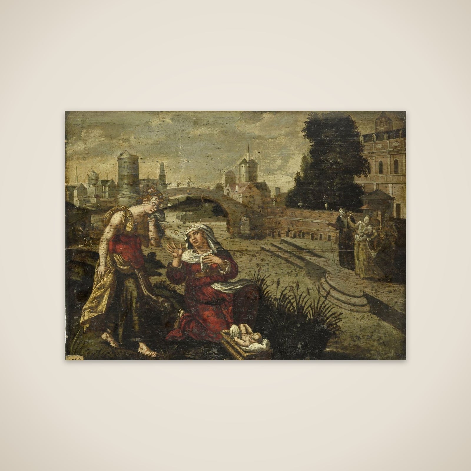 Finding of Moses unframed print