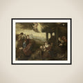 Adoration of the Magi framed