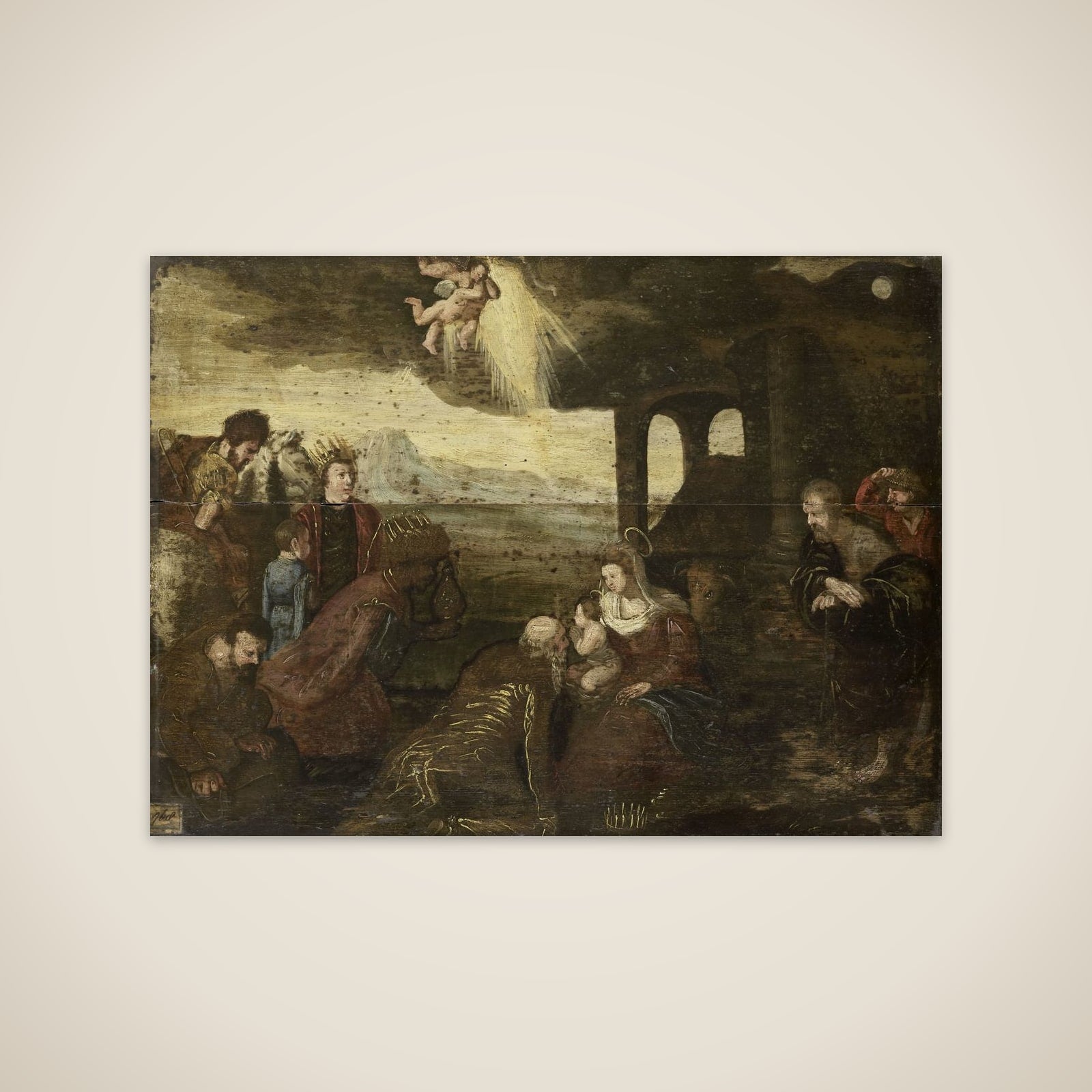 Adoration of the Magi unframed print