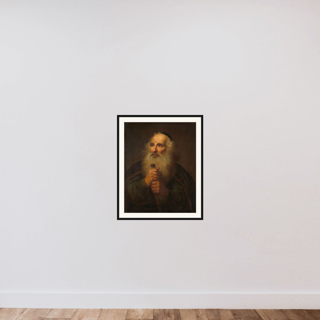 Apostle Paul framed — shown to scale