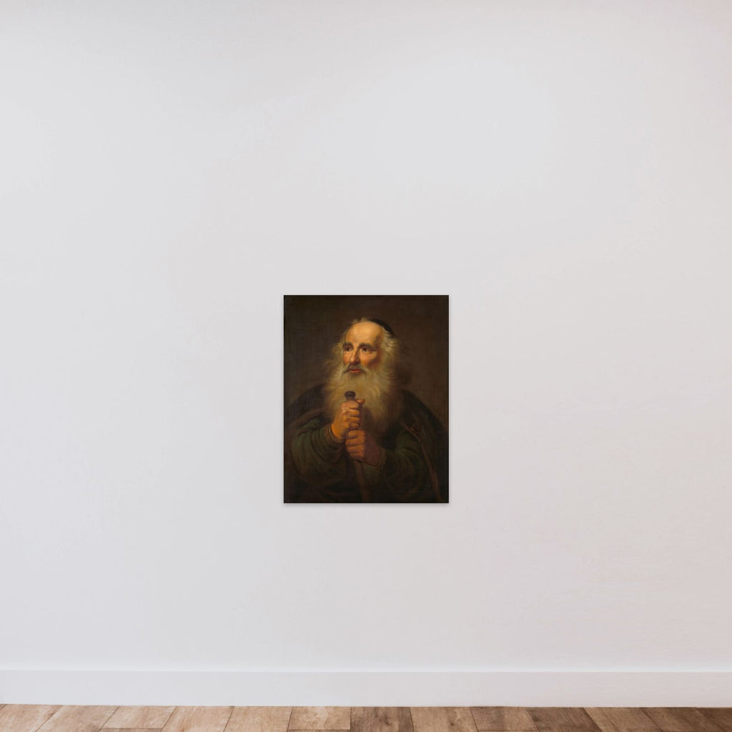 Apostle Paul unframed — shown to scale