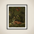 Death of St Cecilia framed