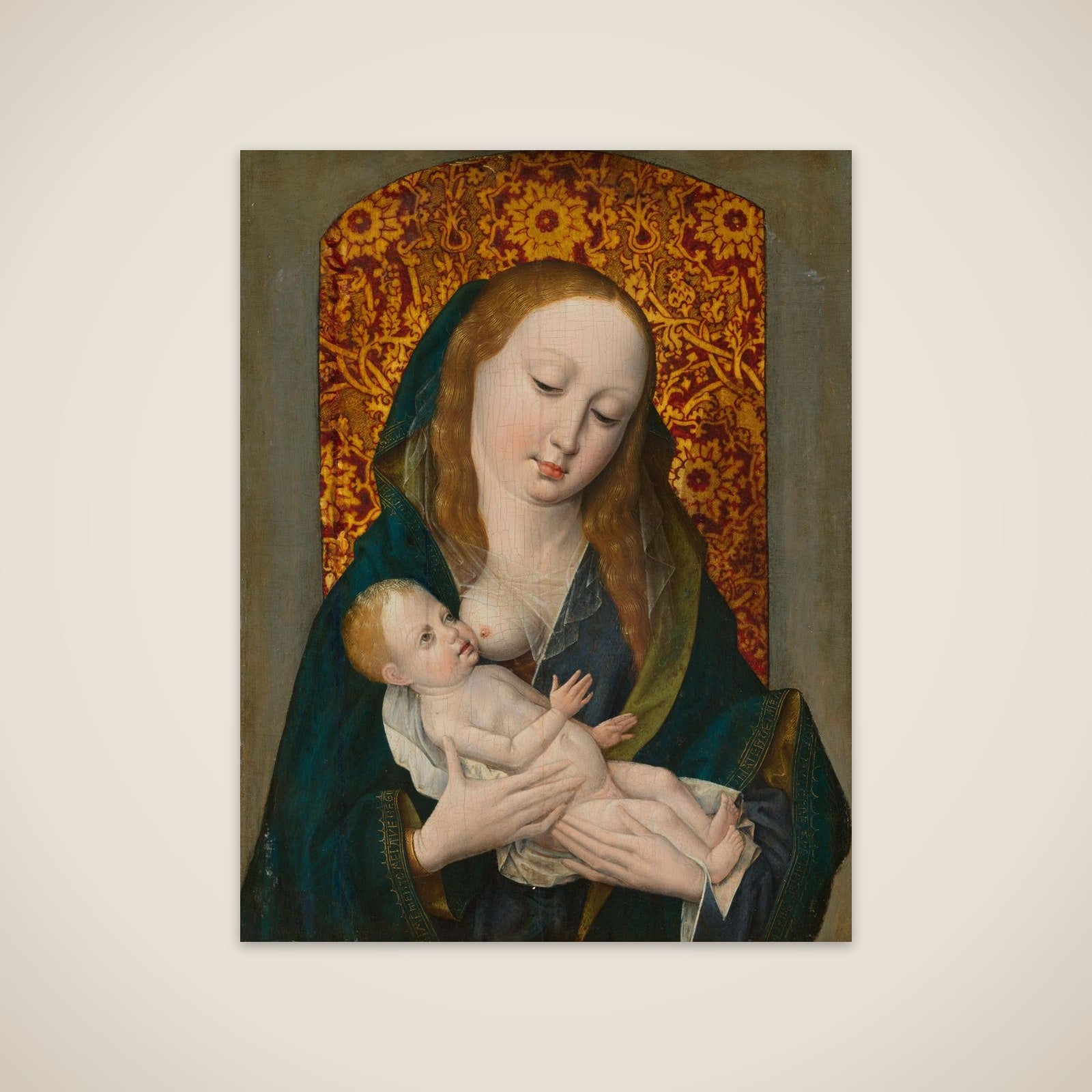 Virgin and Child (Madonna Lactans) unframed print