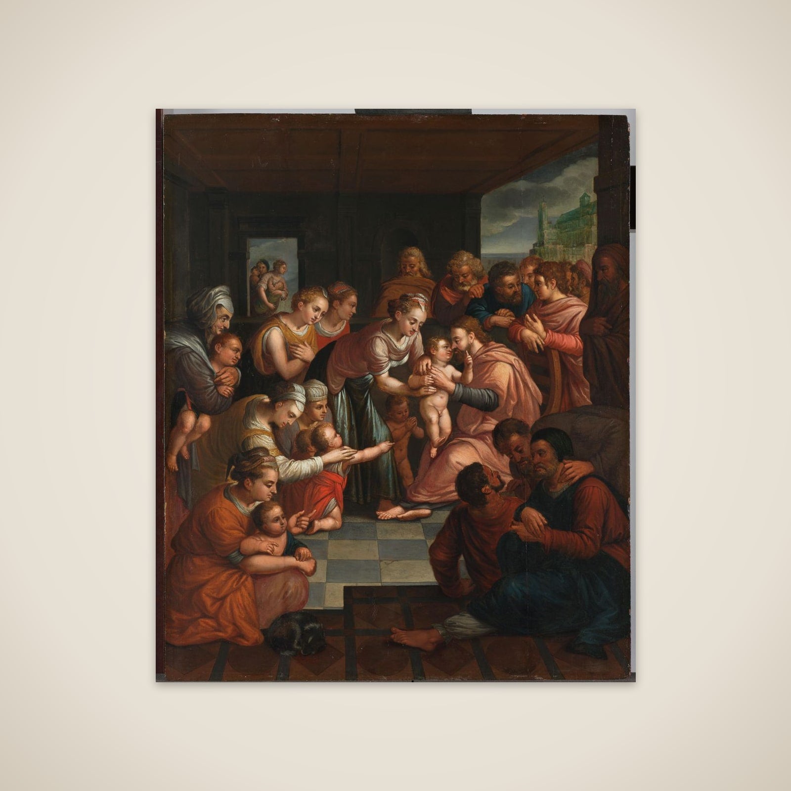 Christ Blessing the Children unframed print