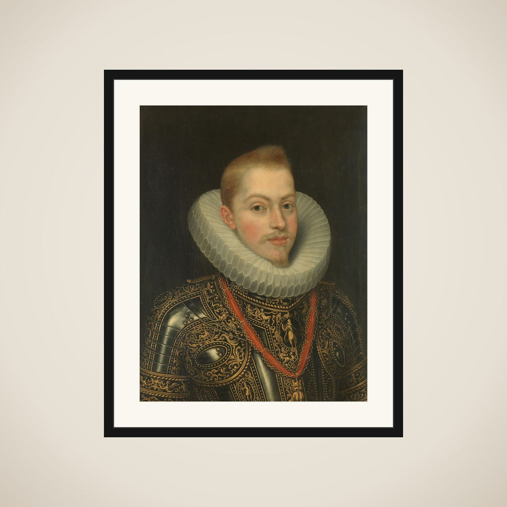 Portrait of King Philip III of Spain (1578-1621) framed