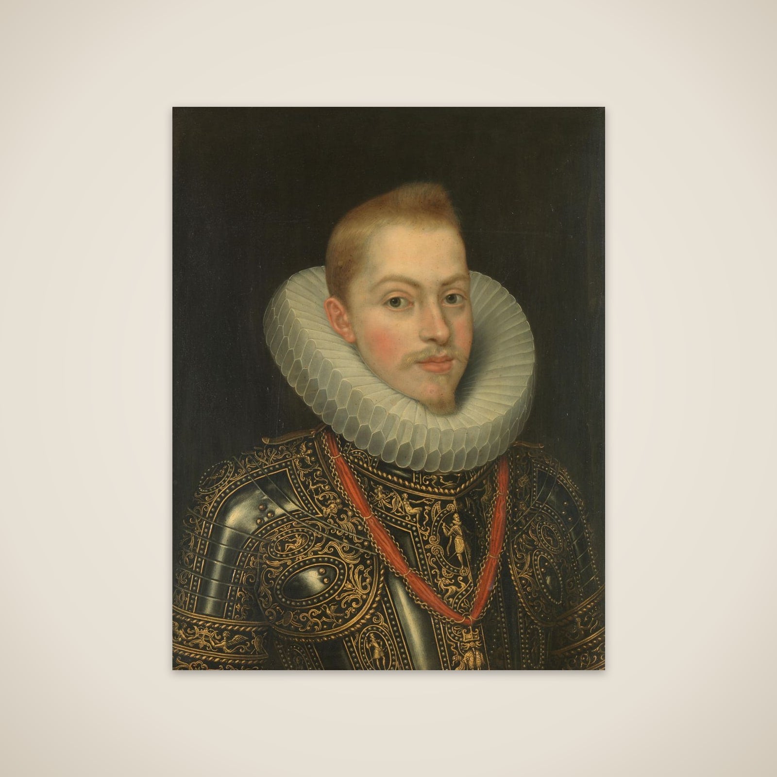Portrait of King Philip III of Spain (1578-1621) unframed print