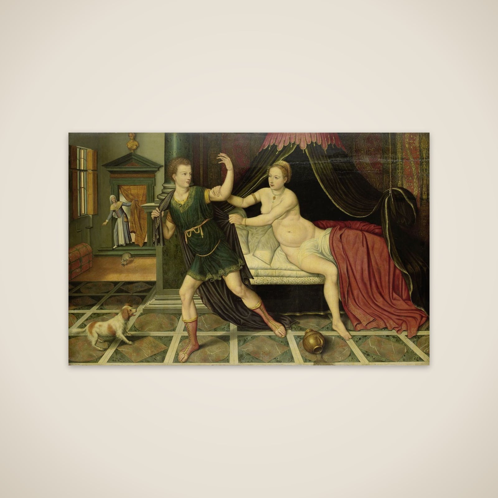 Joseph and Potiphar's Wife unframed print