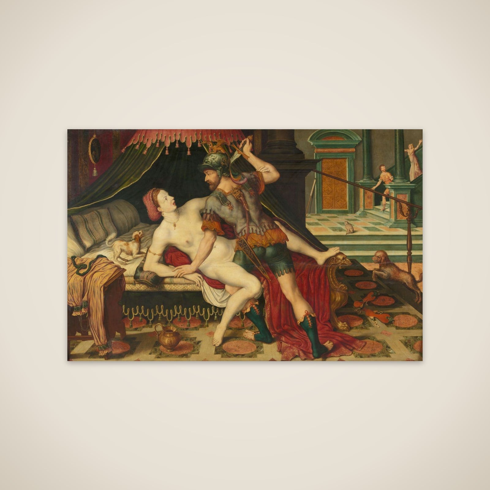 Rape of Lucretia unframed print