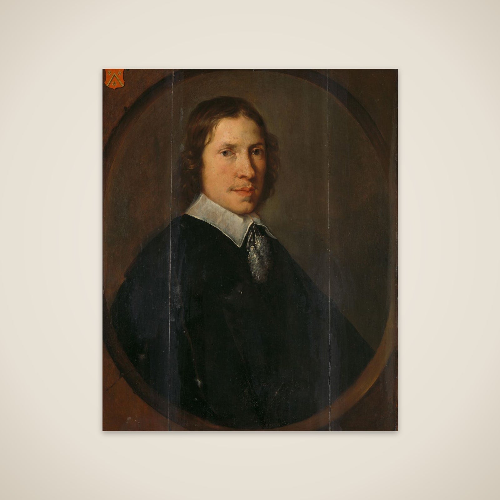 Portrait of François Leydecker (1626-1688) unframed print