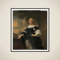 Geertruida den Dubbelde (1647-84), Wife of Aert van Nes framed