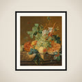 Still Life with Fruit framed