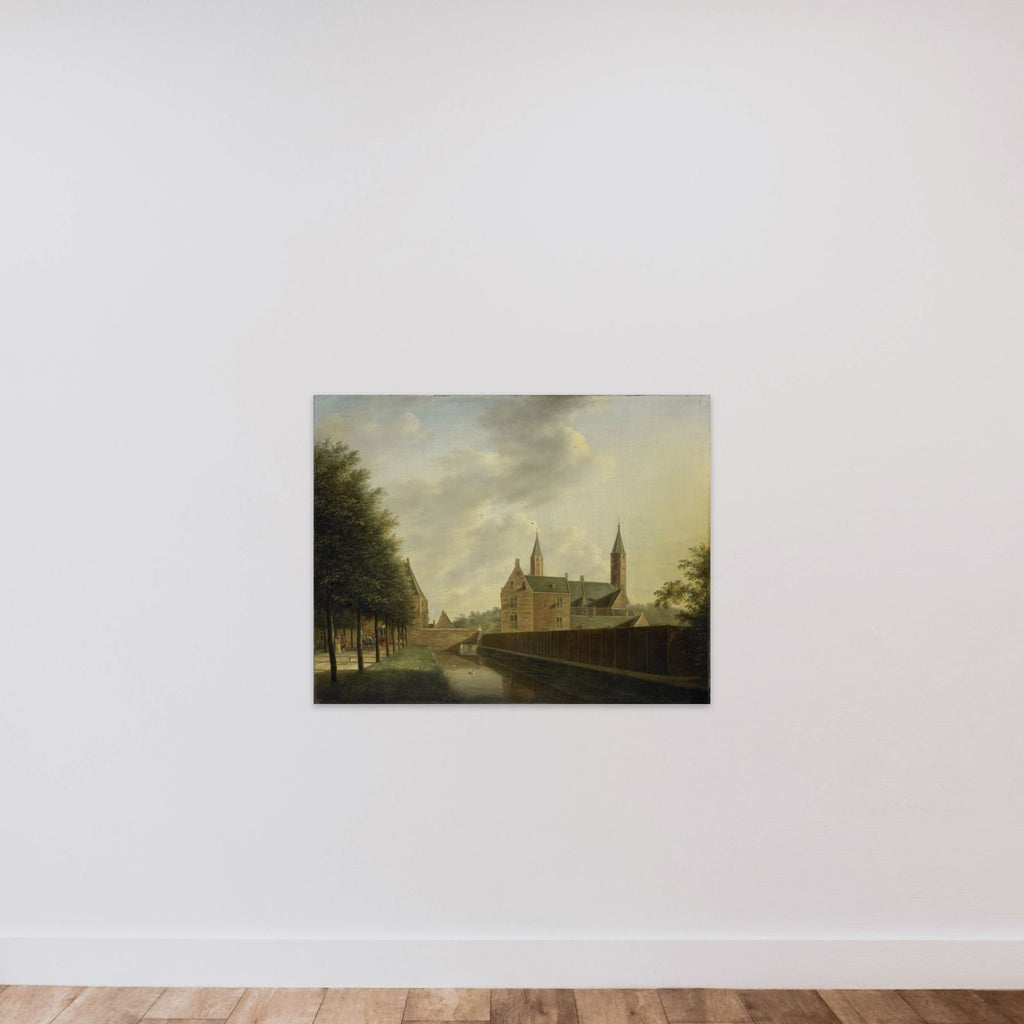 Heemstede Manor unframed — shown to scale