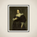 The Wife of Sebastiaan Leerse framed