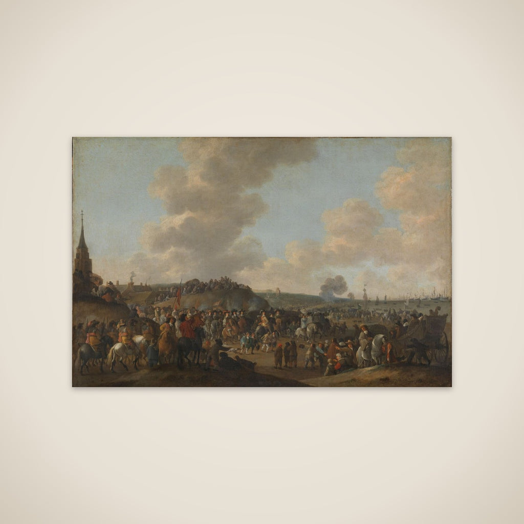 The Departure of Charles II of England from Scheveningen, June 2, 1660 unframed print