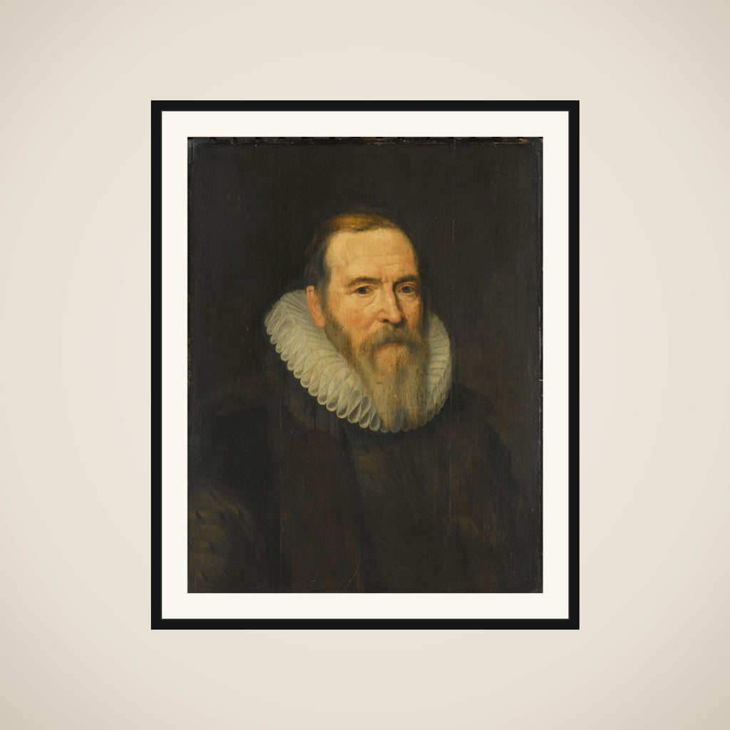 Portrait of Johan van Oldenbarnevelt (1547-1619) framed