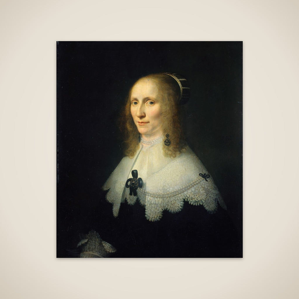 Portrait of Cornelia Tedingh van Berckhout (1614-80) unframed print