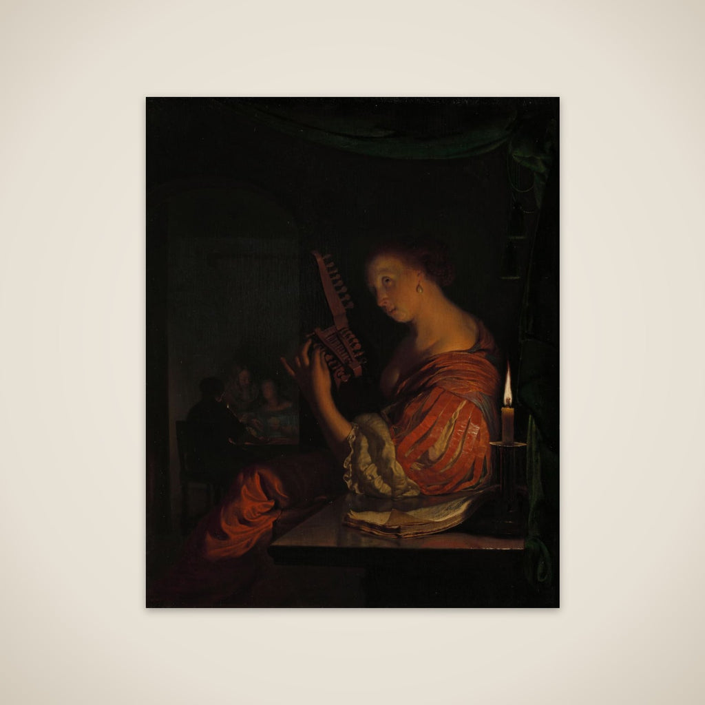 Tuning the Lute unframed print
