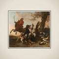 Bear Hunt framed