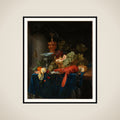 Still Life with Golden Goblet framed