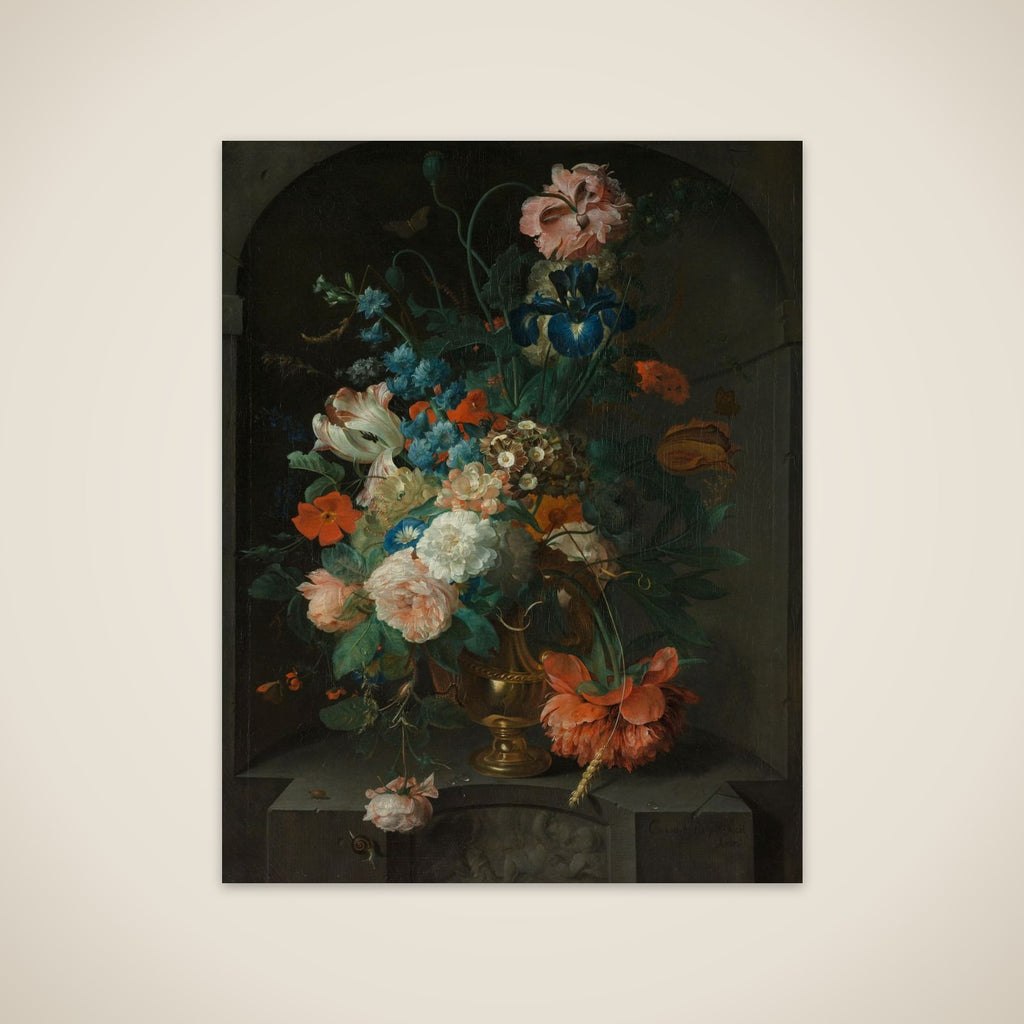 Still Life with Flowers unframed print